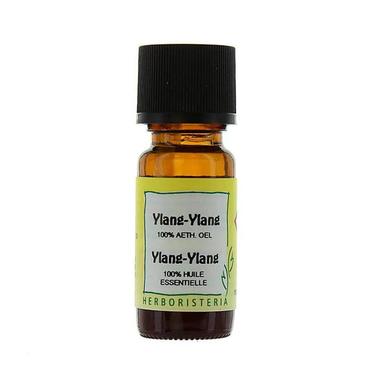 Flasche mit Aufschrift Ylang-Ylang