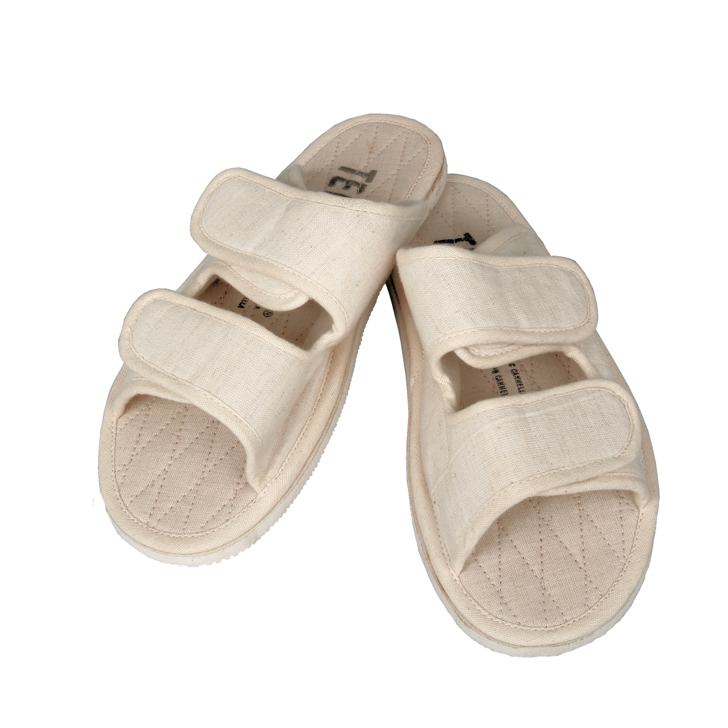 ein Paar Zimtslipper werden präsentiert